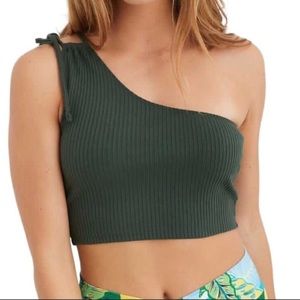 🌸Aerie Rebel Tie Cropped Tank